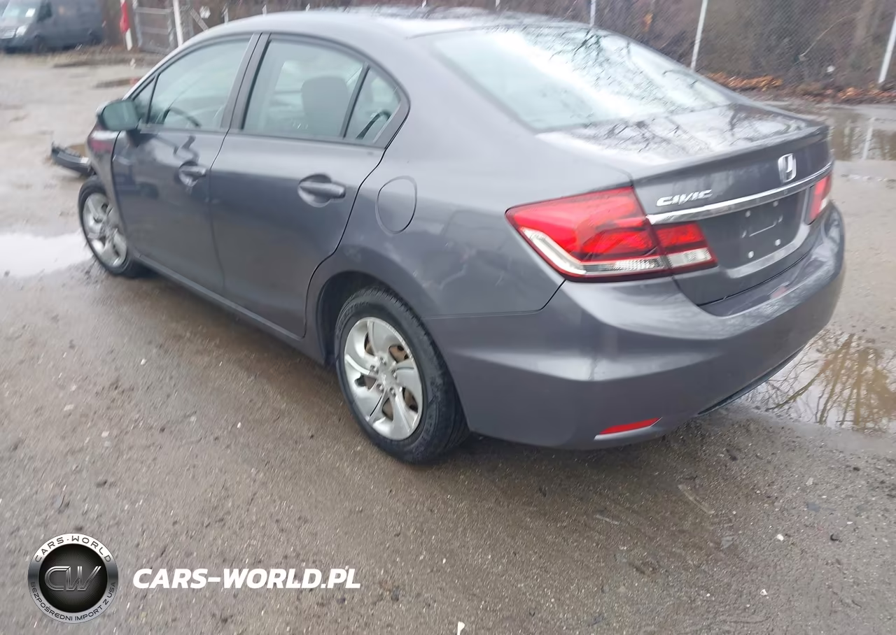 2014 Honda Civic Lx VIN:2HGFB2F55EH551774 - 3
