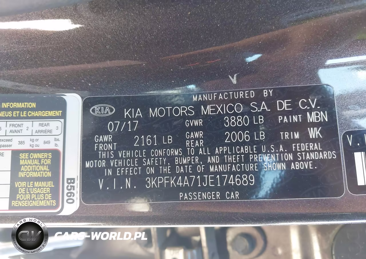 2018 Kia Forte Lx VIN:3KPFK4A71JE174689 - 9