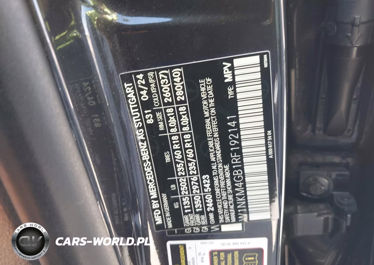 2024 Mercedes-Benz Glc 300 Suv VIN:W1NKM4GB1RF192141 - 9