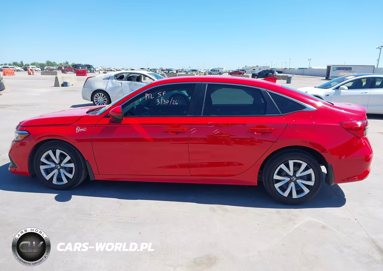 2024 Honda Civic Lx VIN:2HGFE2F28RH530307 - 14
