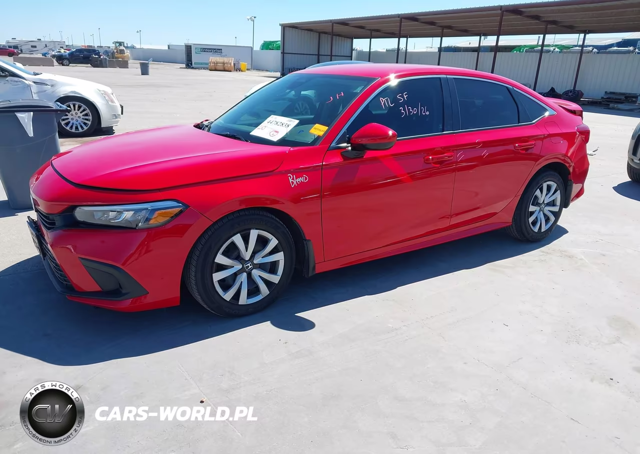 2024 Honda Civic Lx VIN:2HGFE2F28RH530307 - 2
