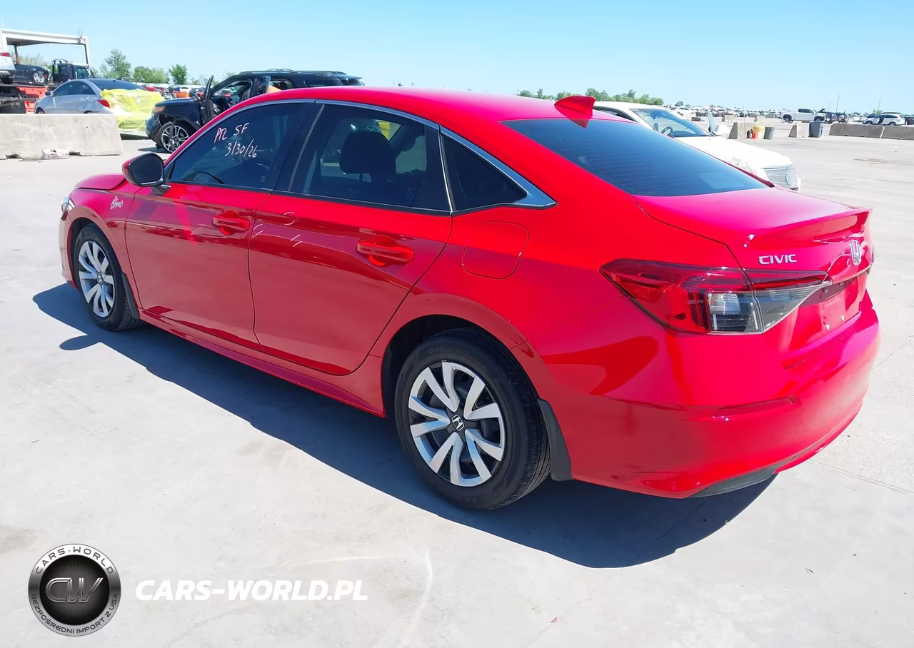2024 Honda Civic Lx VIN:2HGFE2F28RH530307 - 3