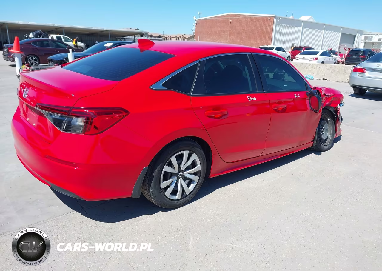 2024 Honda Civic Lx VIN:2HGFE2F28RH530307 - 4
