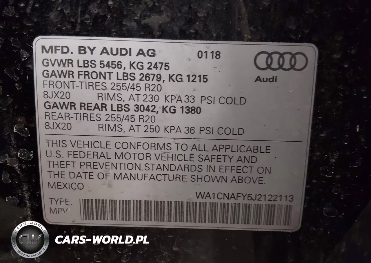 2018 Audi Q5 2.0T Premium-2.0T Tech Premium VIN:WA1CNAFY5J2122113 - 9