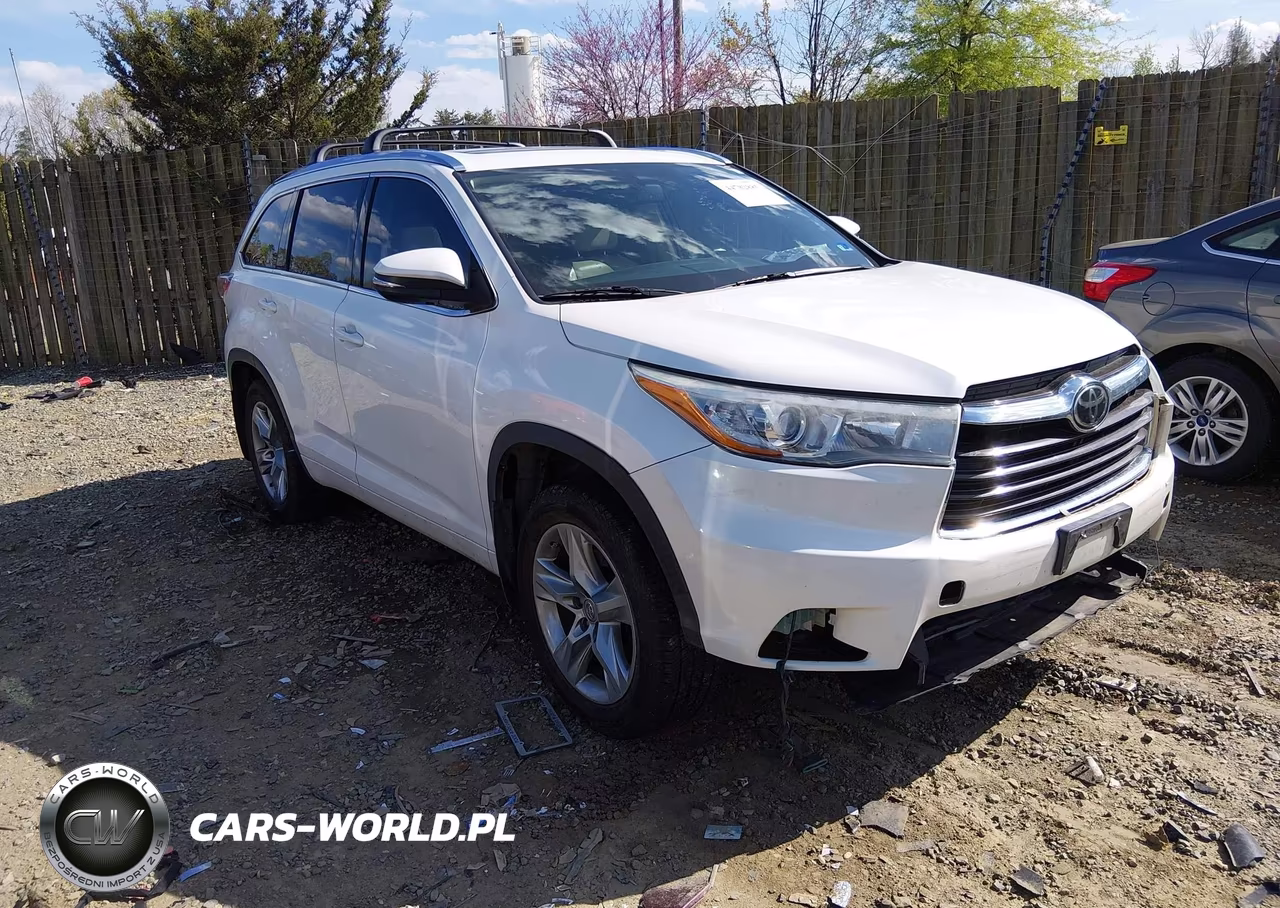 2015 Toyota Highlander Limited Platinum V6 – zdjęcie 1 z 16