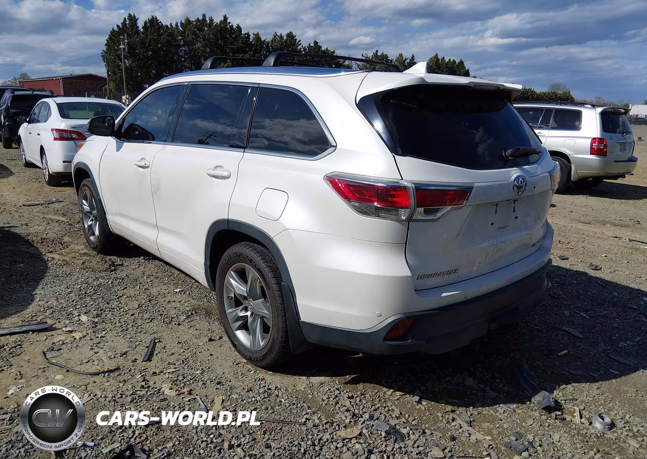 2015 Toyota Highlander Limited Platinum V6 VIN:5TDDKRFH6FS118041 - 3