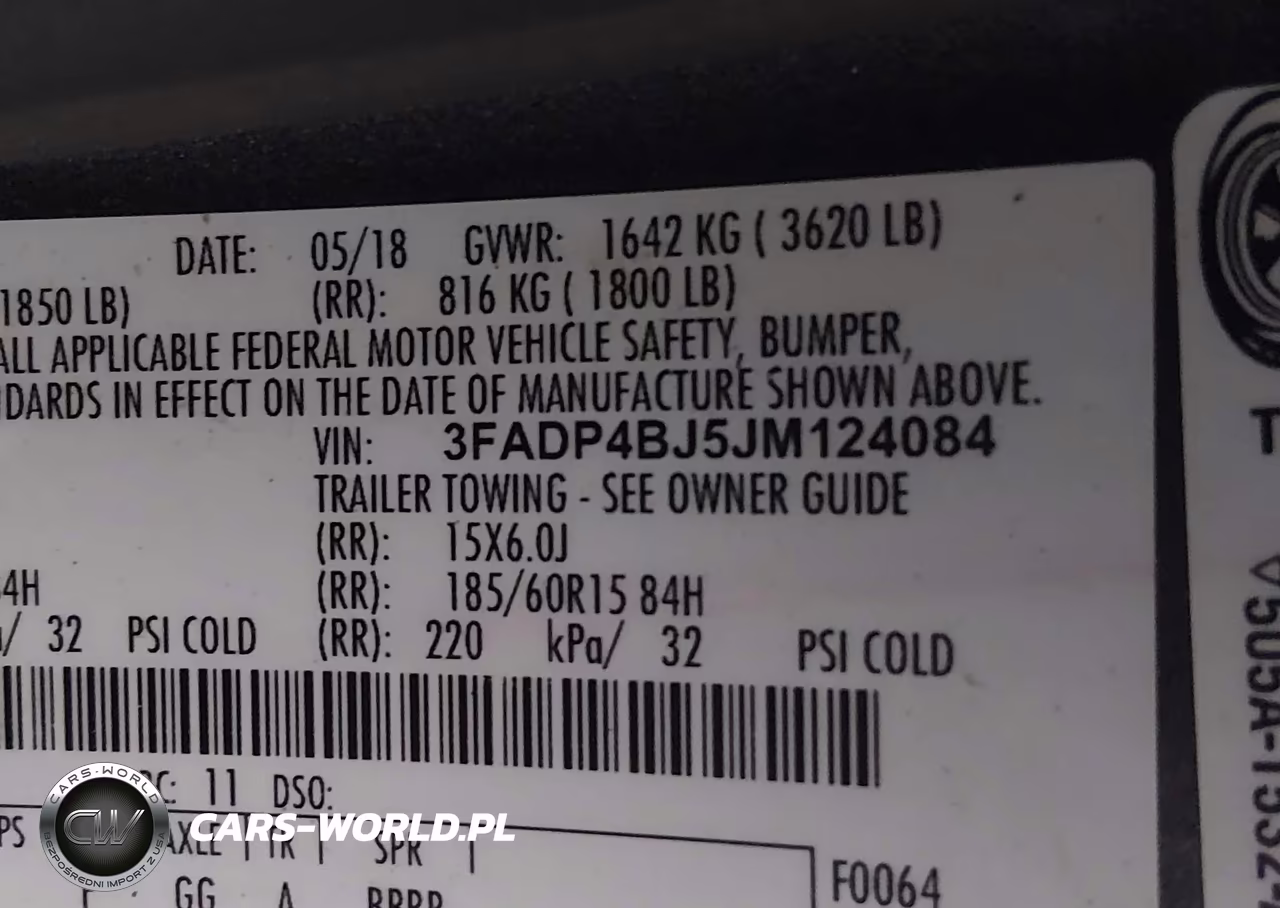 2018 Ford Fiesta Se VIN:3FADP4BJ5JM124084 - 9