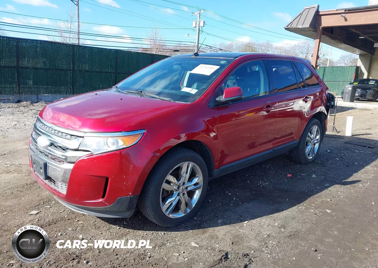 2013 Ford Edge Sel VIN:2FMDK4JC8DBE29706 - 2