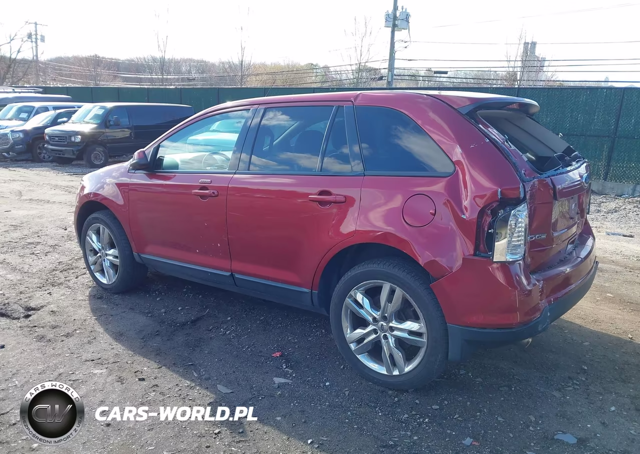 2013 Ford Edge Sel VIN:2FMDK4JC8DBE29706 - 3