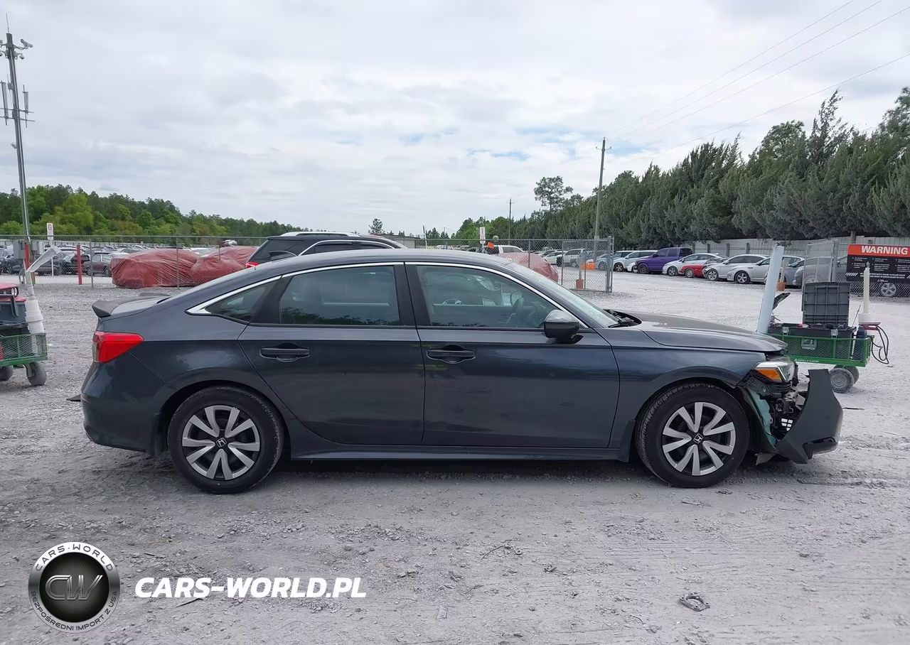 2022 Honda Civic Lx VIN:2HGFE2F2XNH506939 - 13