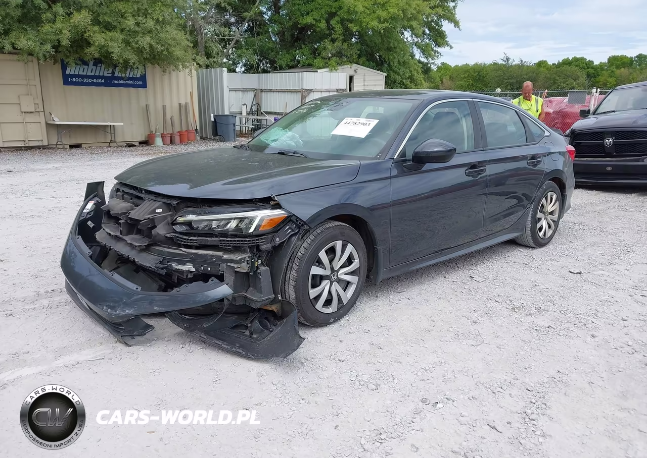 2022 Honda Civic Lx VIN:2HGFE2F2XNH506939 - 2