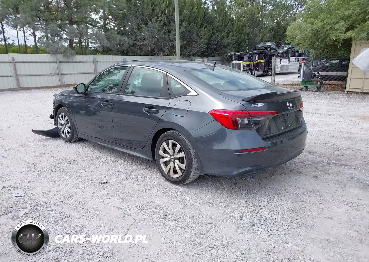 2022 Honda Civic Lx VIN:2HGFE2F2XNH506939 - 3