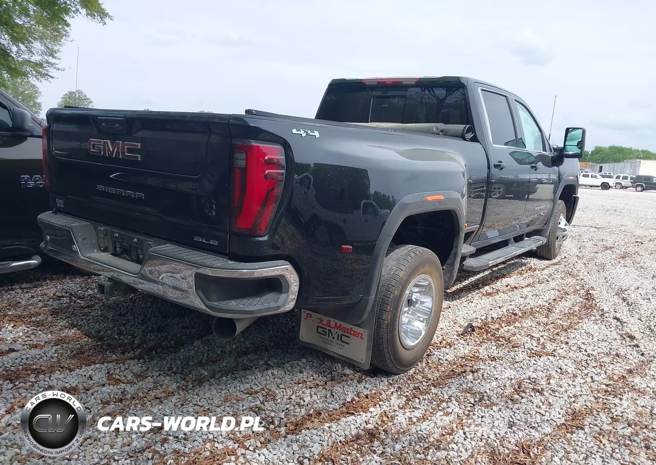 2024 GMC Sierra 3500Hd 4Wd Long Bed Sle VIN:1GT49TEY2RF374059 - 4