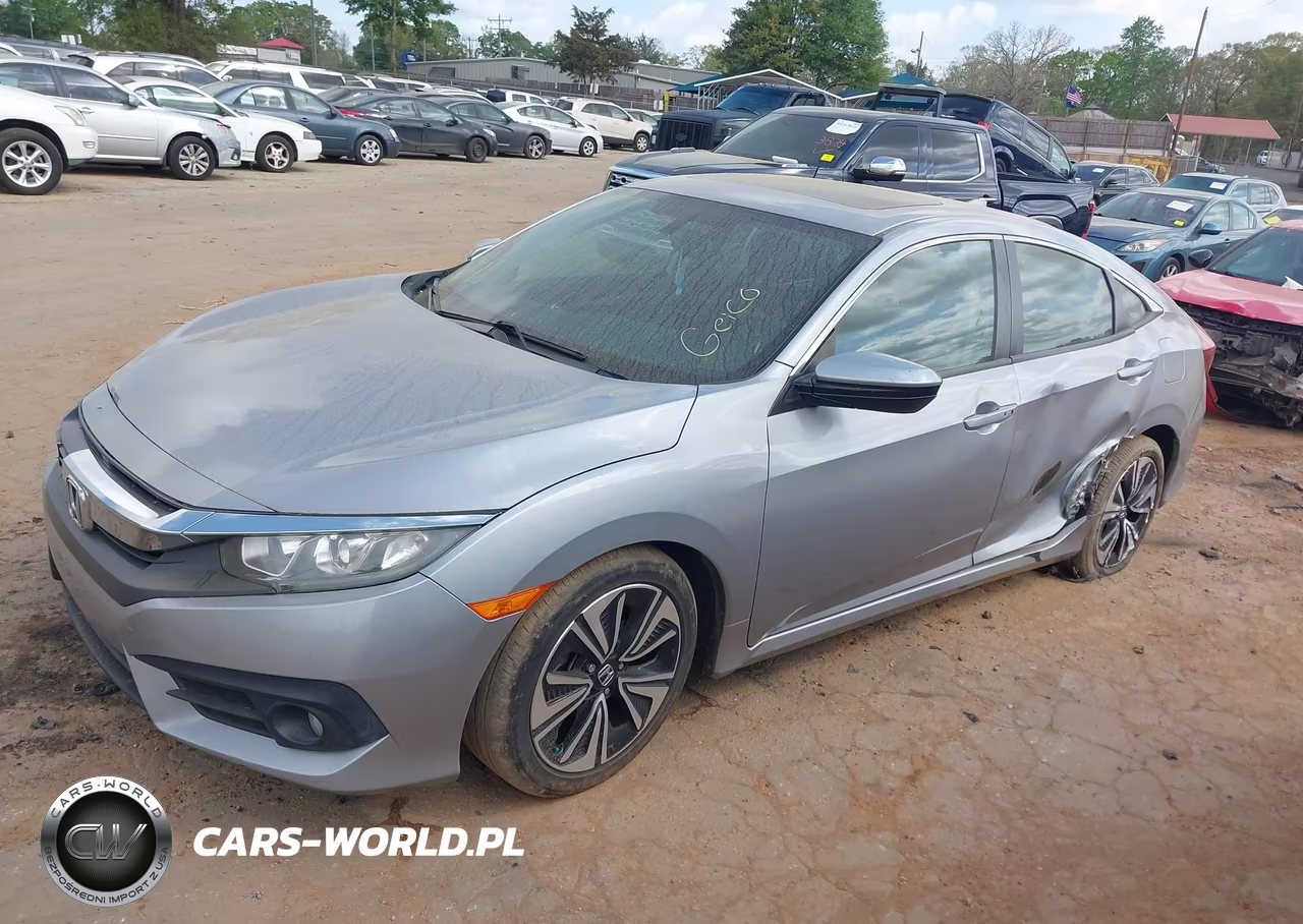 2016 Honda Civic Ex-L VIN:2HGFC1F75GH647397 - 2