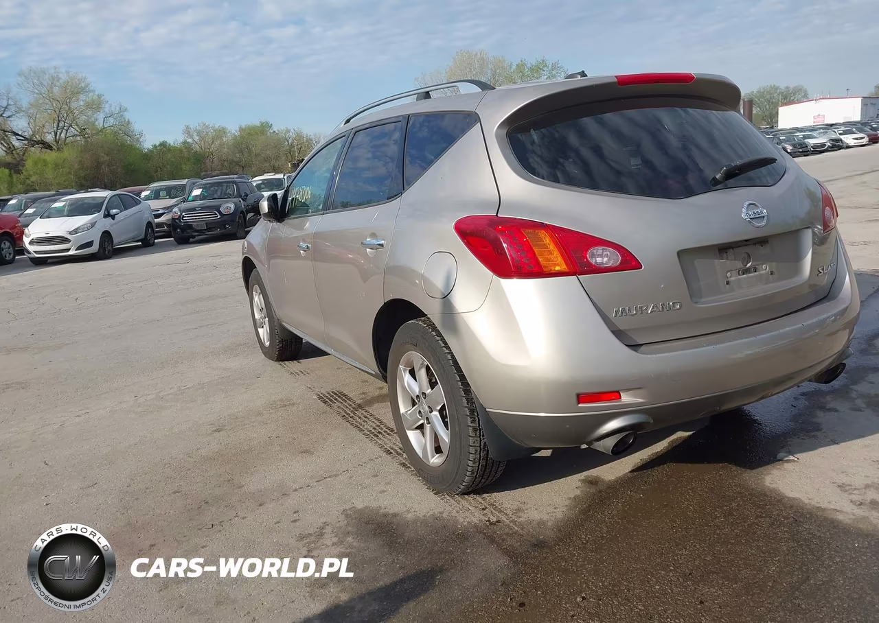 2010 Nissan Murano Sl VIN:JN8AZ1MW9AW132546 - 3