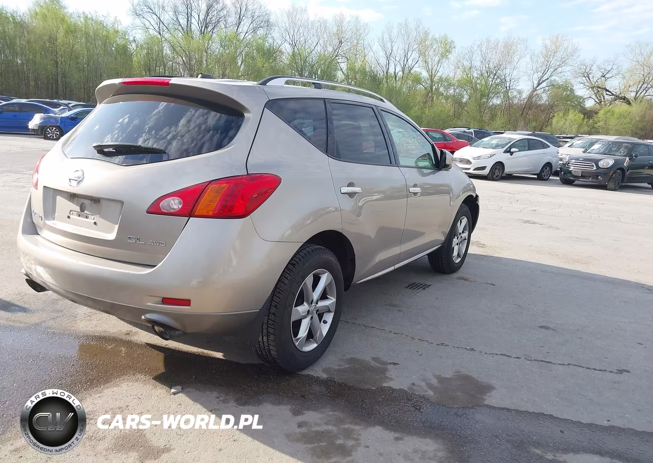 2010 Nissan Murano Sl VIN:JN8AZ1MW9AW132546 - 4