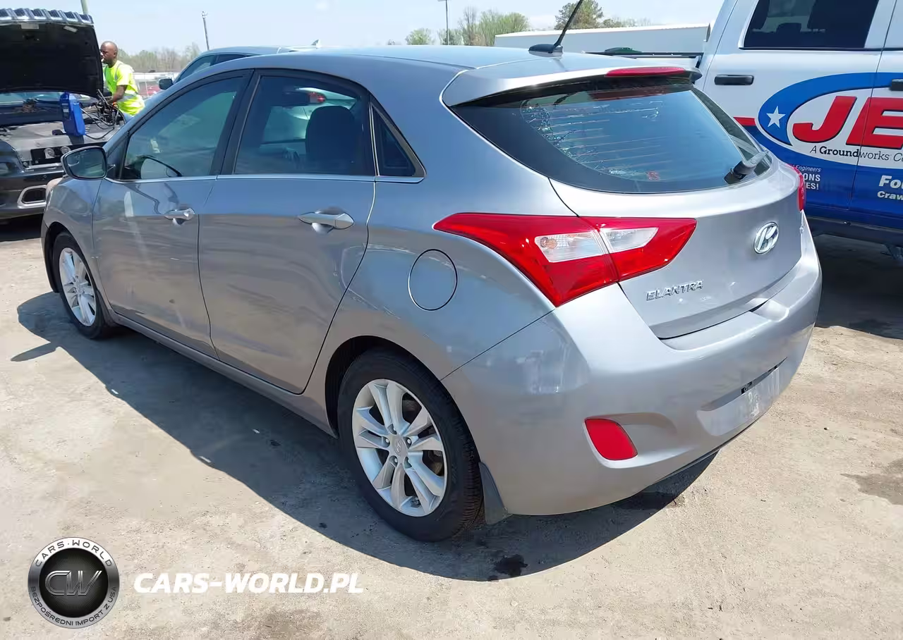 2014 Hyundai Elantra Gt VIN:KMHD35LH6EU166655 - 3