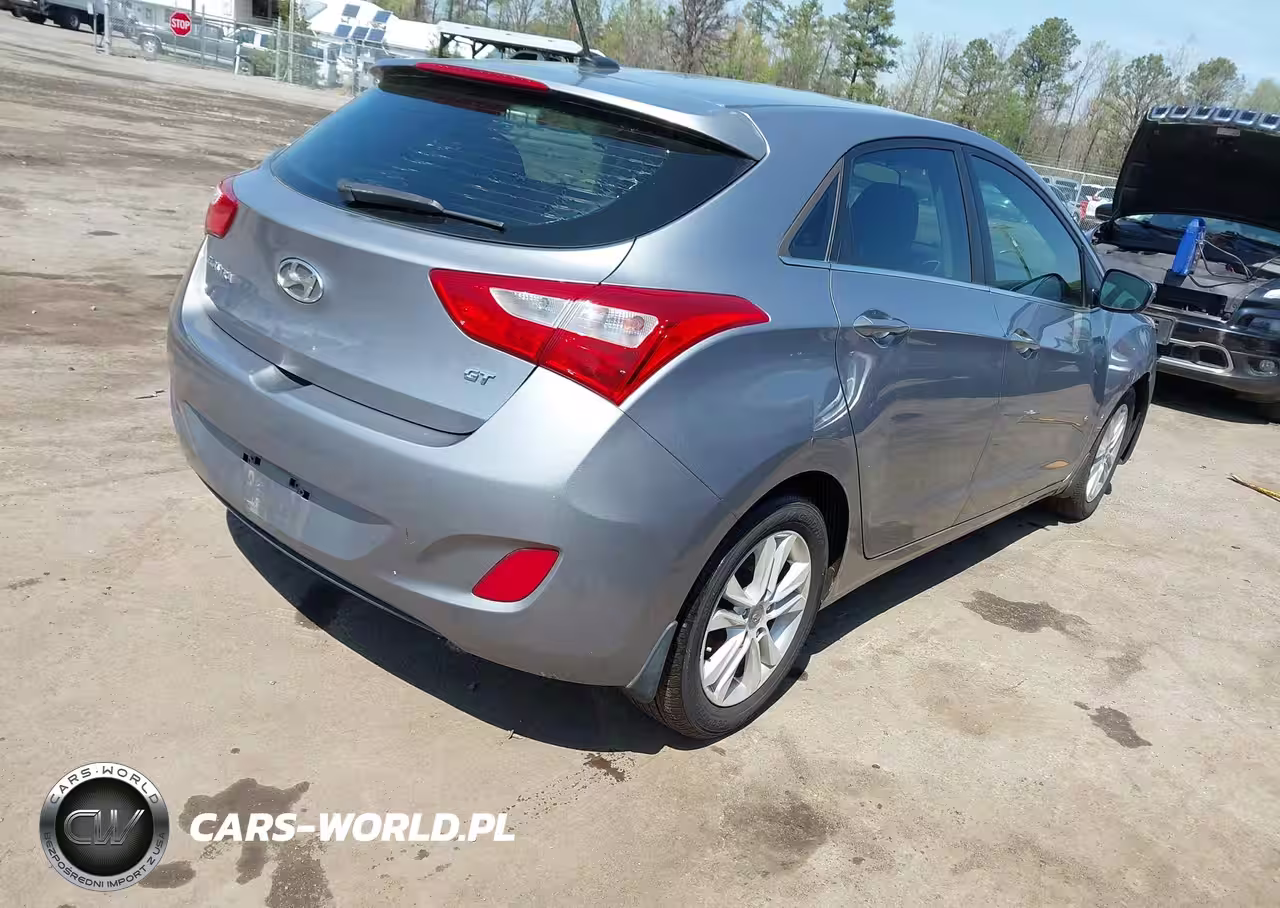 2014 Hyundai Elantra Gt VIN:KMHD35LH6EU166655 - 4