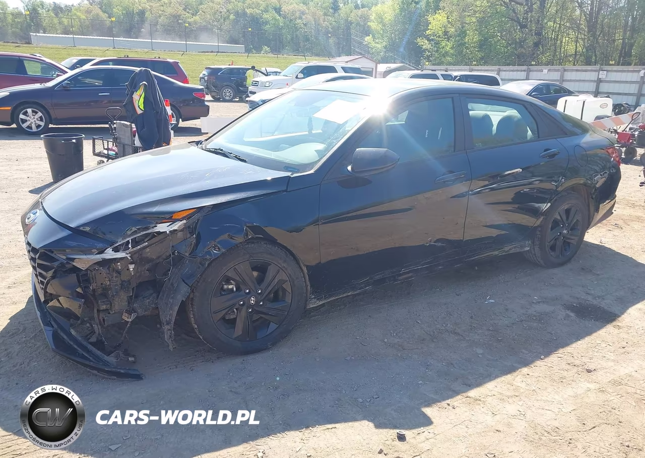 2023 Hyundai Elantra Sel VIN:KMHLM4AG5PU452822 - 2