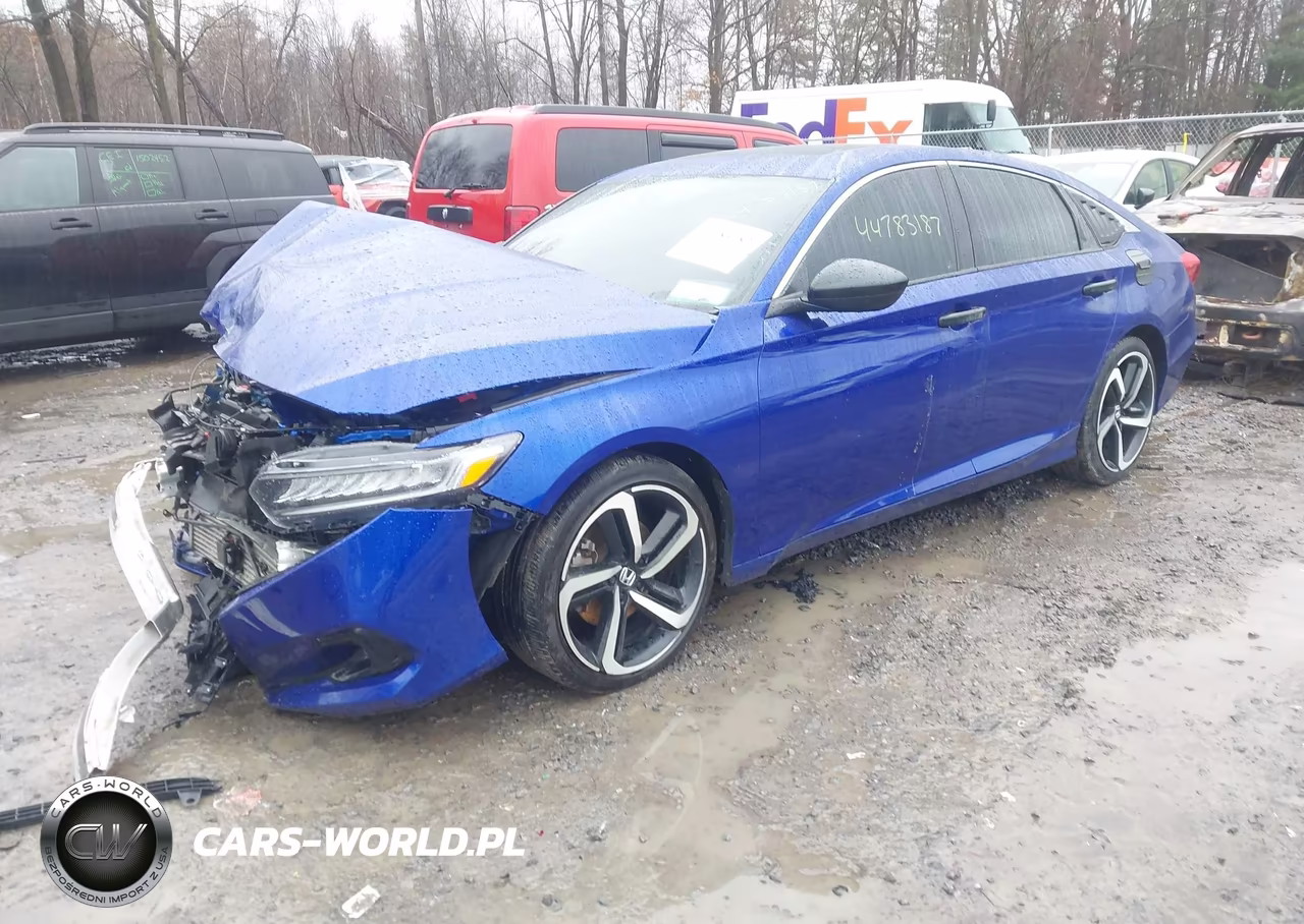 2021 Honda Accord Sport 2.0T VIN:1HGCV2F3XMA013500 - 2