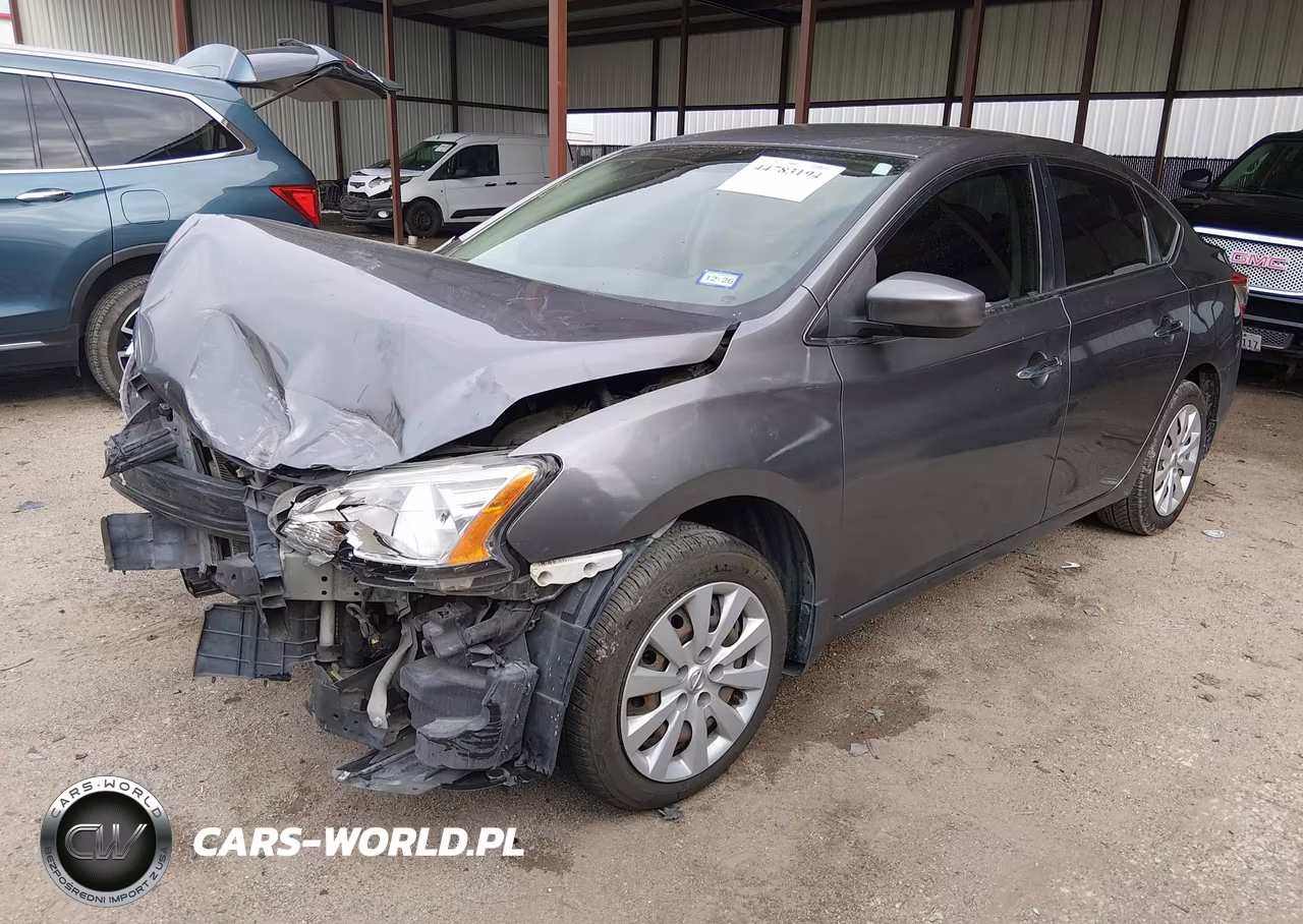 2015 Nissan Sentra S VIN:3N1AB7AP3FY378754 - 2
