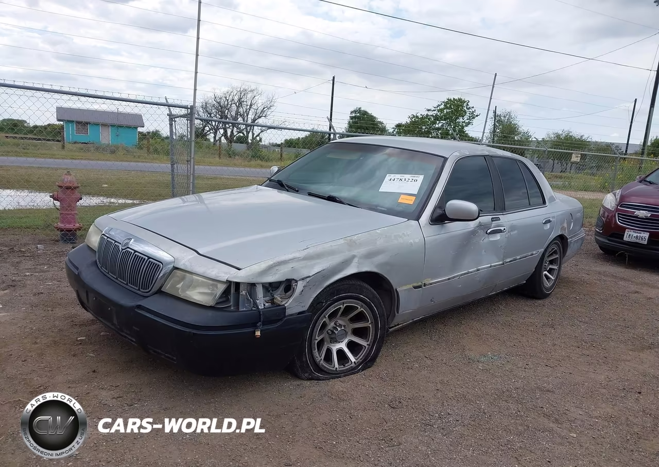 2000 Mercury Grand Marquis Ls VIN:2MEFM75W3YX673008 - 2