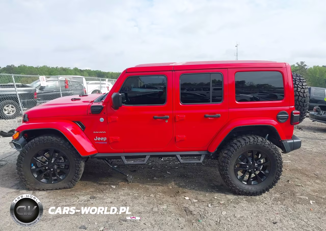 2022 Jeep Wrangler 4Xe Unlimited Sahara 4X4 VIN:1C4JJXP66NW214077 - 14