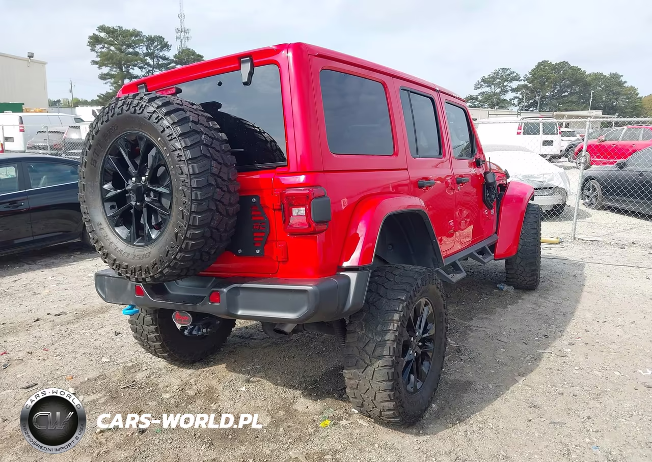 2022 Jeep Wrangler 4Xe Unlimited Sahara 4X4 VIN:1C4JJXP66NW214077 - 4