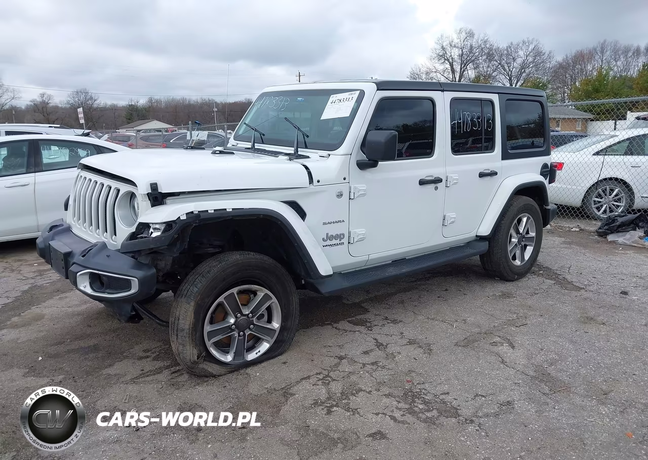 2021 Jeep Wrangler Unlimited Sahara VIN:1C4HJXEN4MW865490 - 2