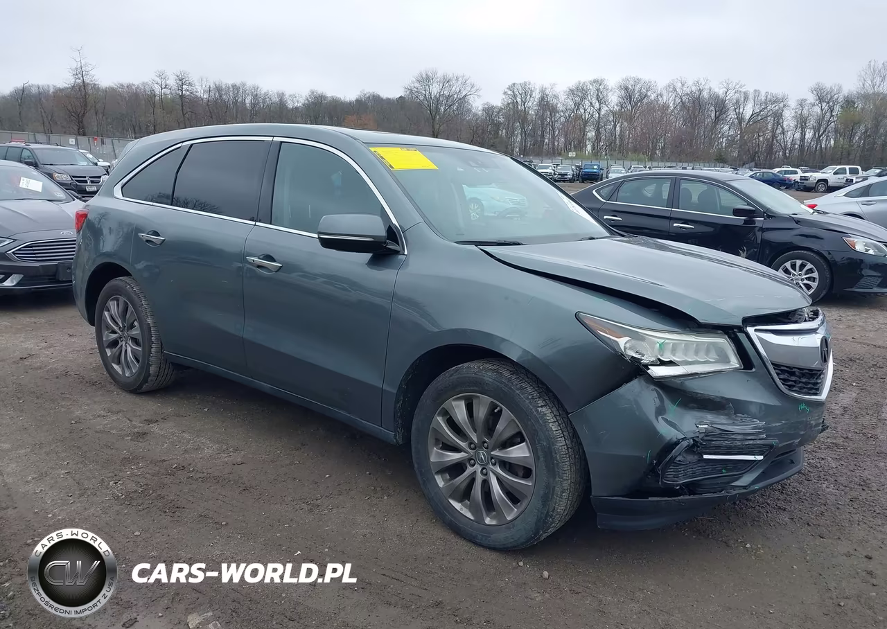 2014 Acura Mdx Technology Package
