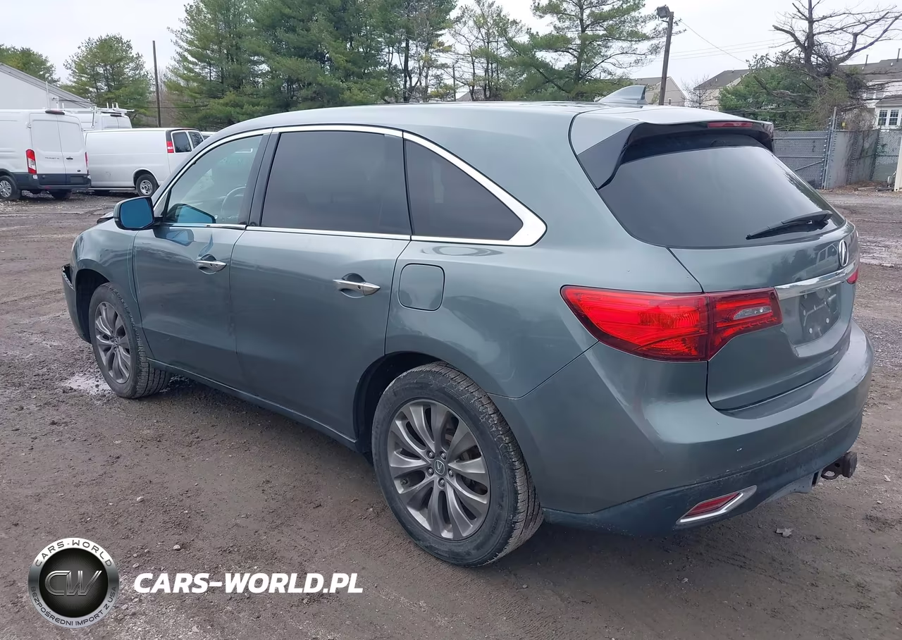 2014 Acura Mdx Technology Package VIN:5FRYD4H46EB046347 - 3