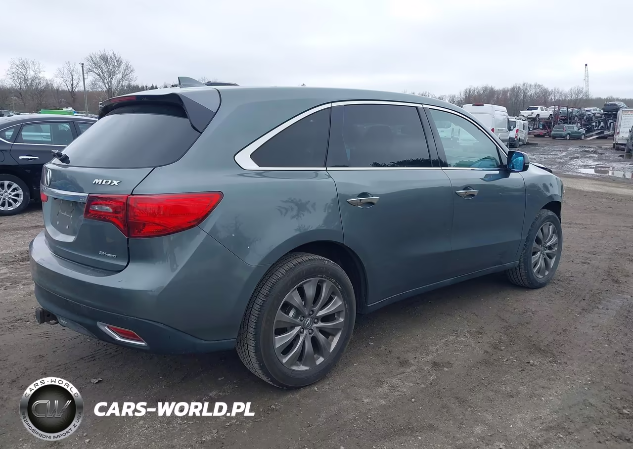 2014 Acura Mdx Technology Package VIN:5FRYD4H46EB046347 - 4