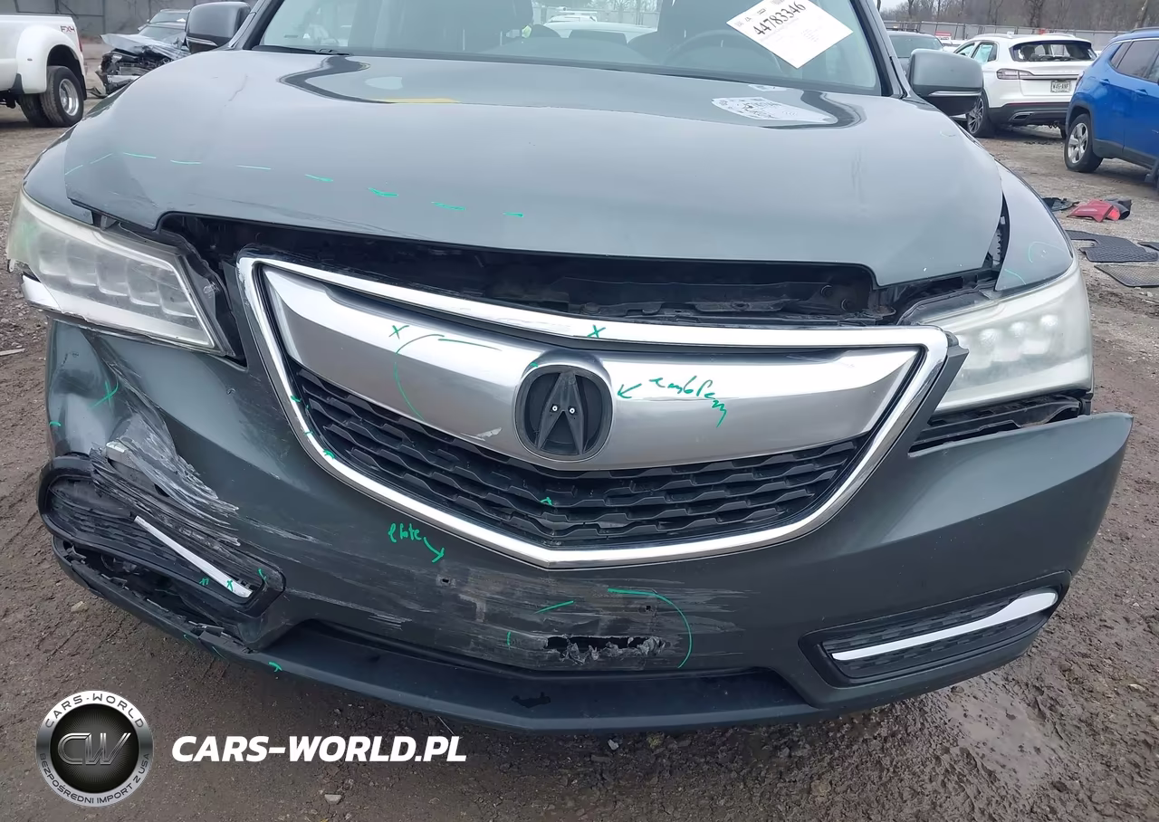 2014 Acura Mdx Technology Package VIN:5FRYD4H46EB046347 - 6
