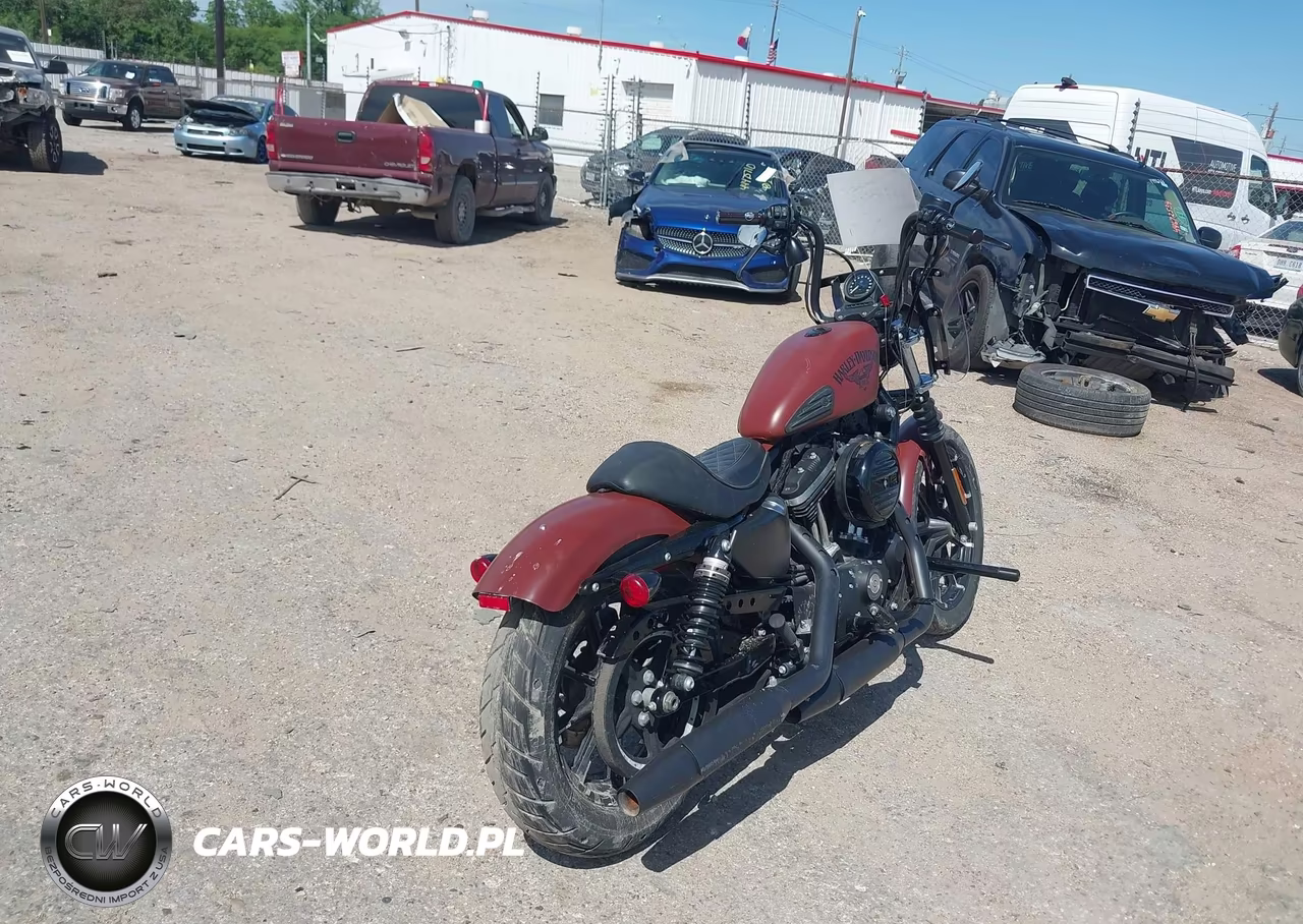 2017 Harley-Davidson Xl883 Iron 883 VIN:1HD4LE218HC407357 - 4