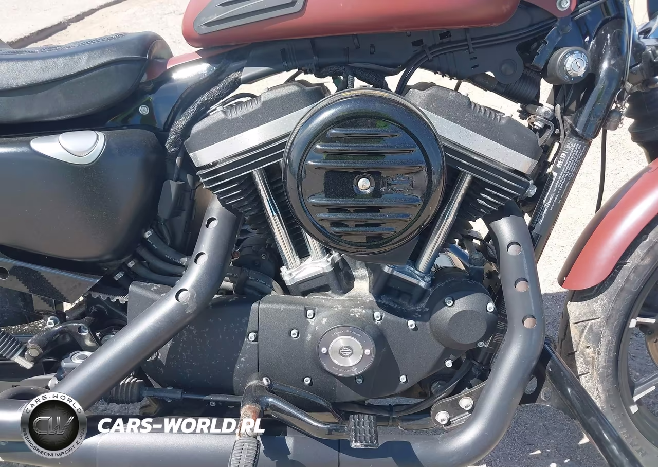 2017 Harley-Davidson Xl883 Iron 883 VIN:1HD4LE218HC407357 - 8