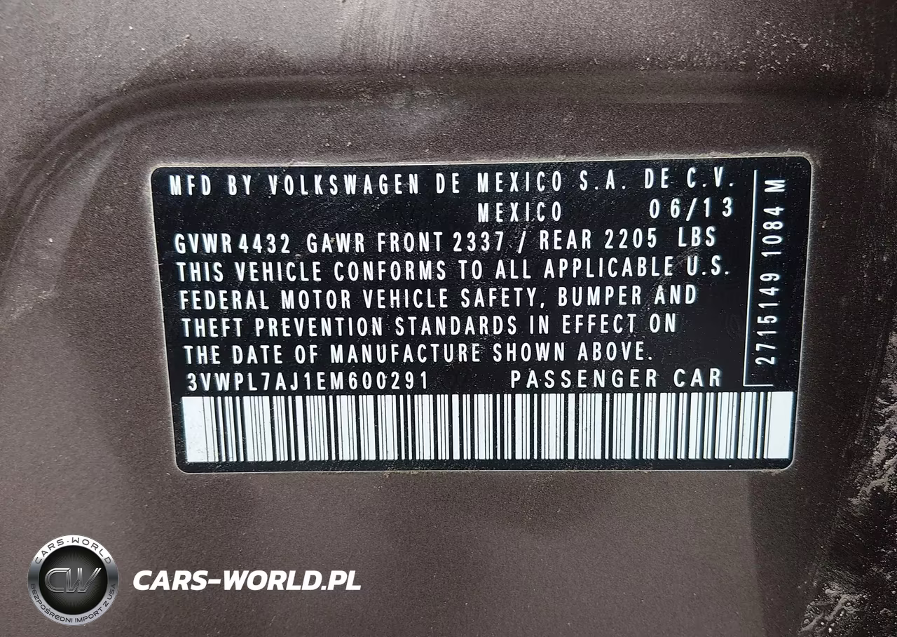 2014 Volkswagen Jetta Sportwagen 2.0L Tdi VIN:3VWPL7AJ1EM600291 - 9