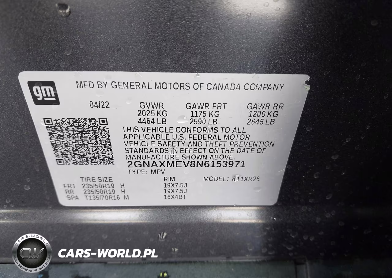 2022 Chevrolet Equinox Fwd Rs VIN:2GNAXMEV8N6153971 - 9