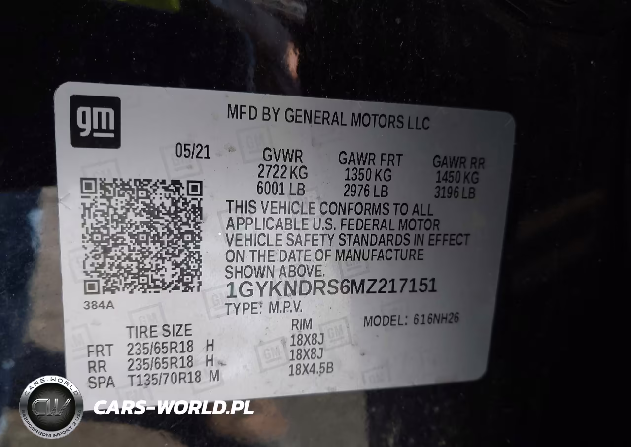 2021 Cadillac Xt5 Awd Premium Luxury VIN:1GYKNDRS6MZ217151 - 9