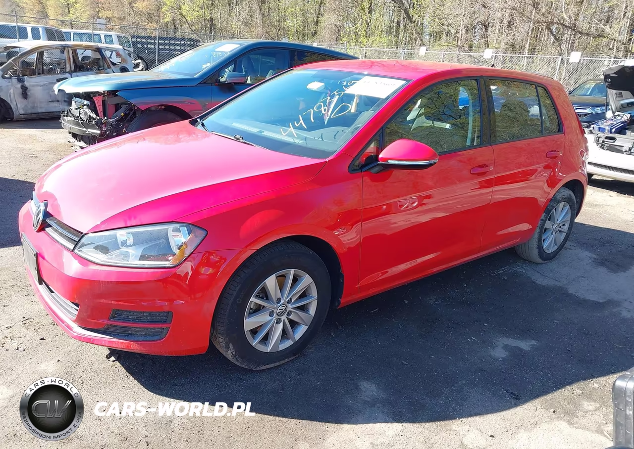 2016 Volkswagen Golf Tsi S 4-Door VIN:3VW217AU5GM034858 - 2