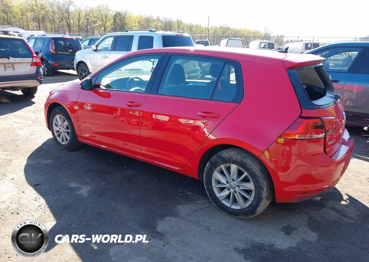2016 Volkswagen Golf Tsi S 4-Door VIN:3VW217AU5GM034858 - 3