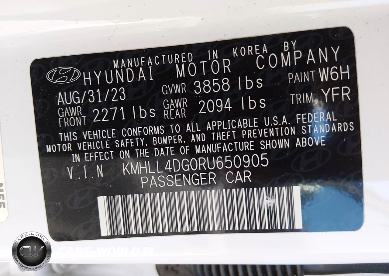 2024 Hyundai Elantra Se VIN:KMHLL4DG0RU650905 - 9