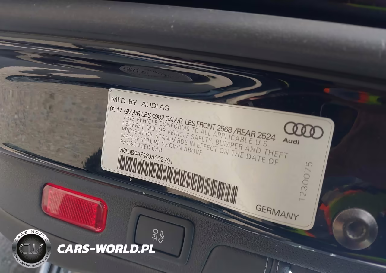 2018 Audi S4 3.0T Premium Plus VIN:WAUB4AF48JA002701 - 9