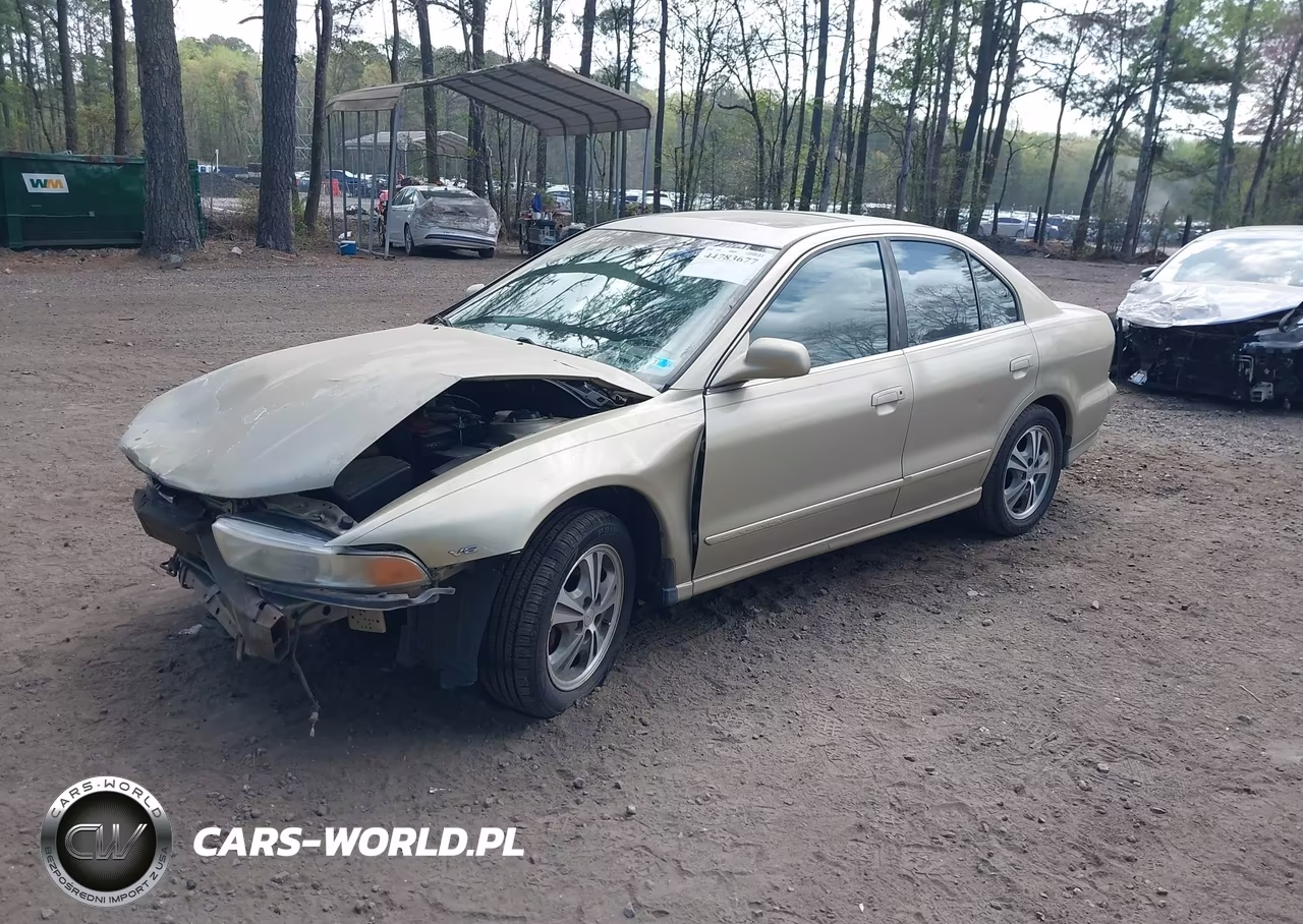 2001 Mitsubishi Galant Es V6-Gtz VIN:4A3AA46HX1E039850 - 2