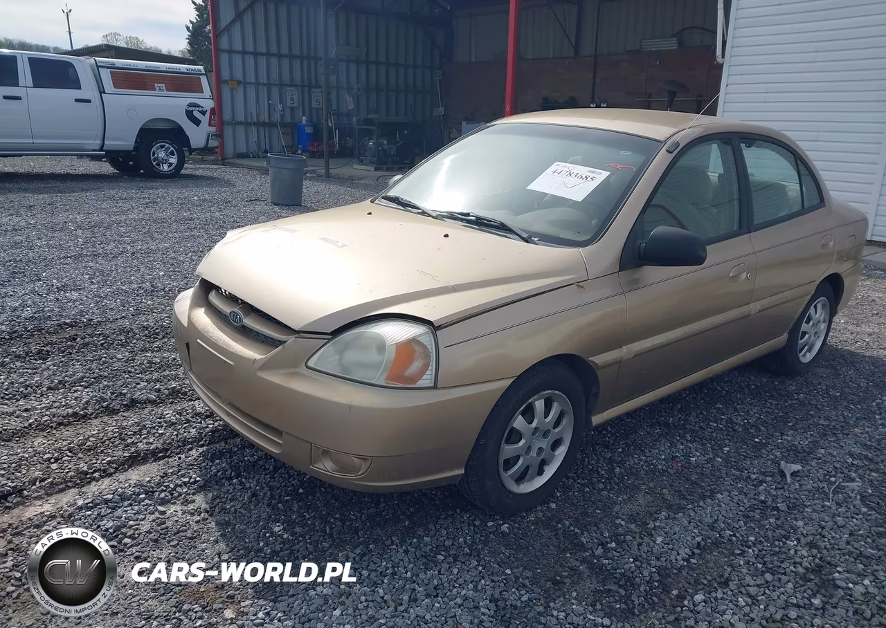 2004 Kia Rio VIN:KNADC125246320363 - 2