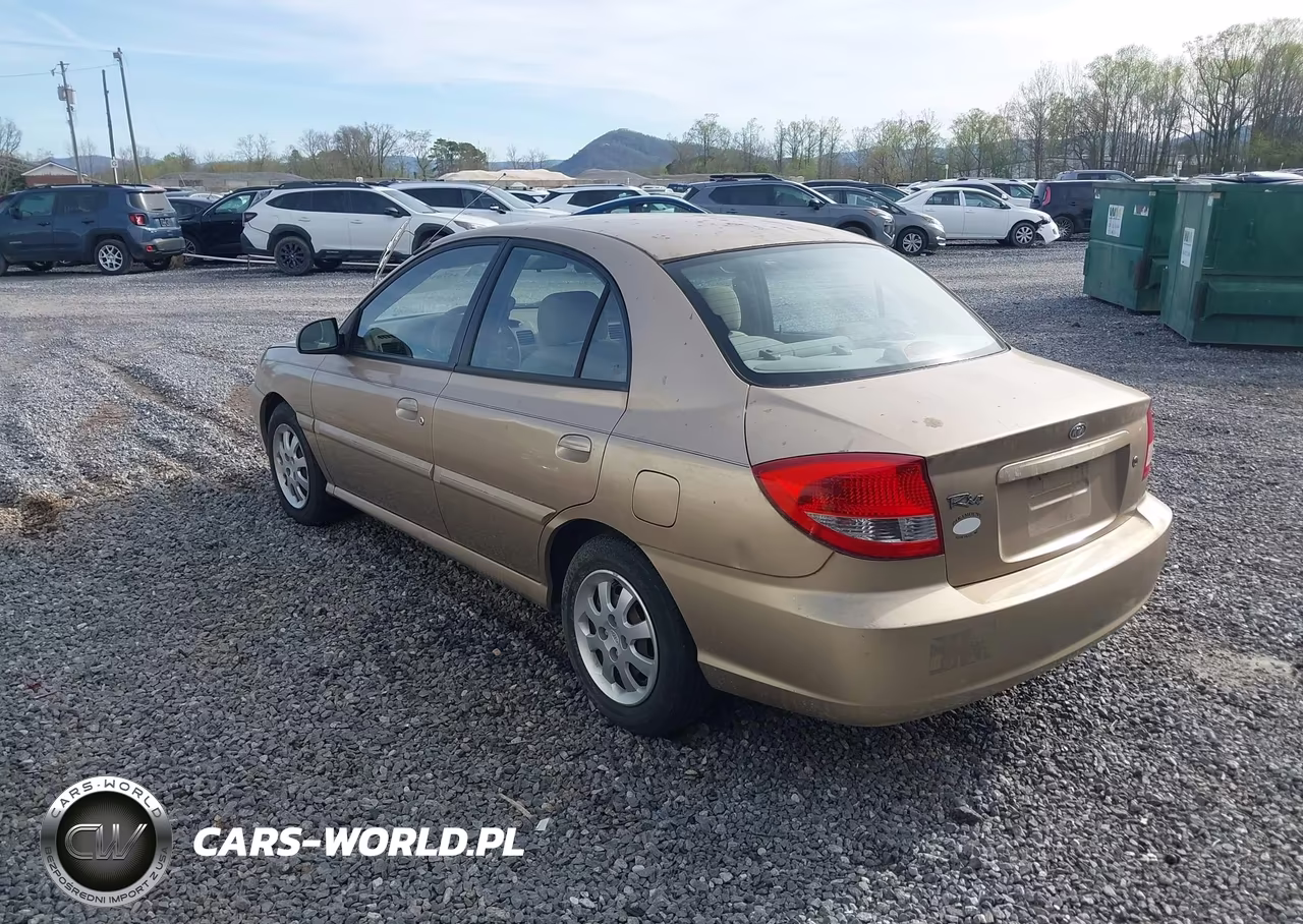 2004 Kia Rio VIN:KNADC125246320363 - 3