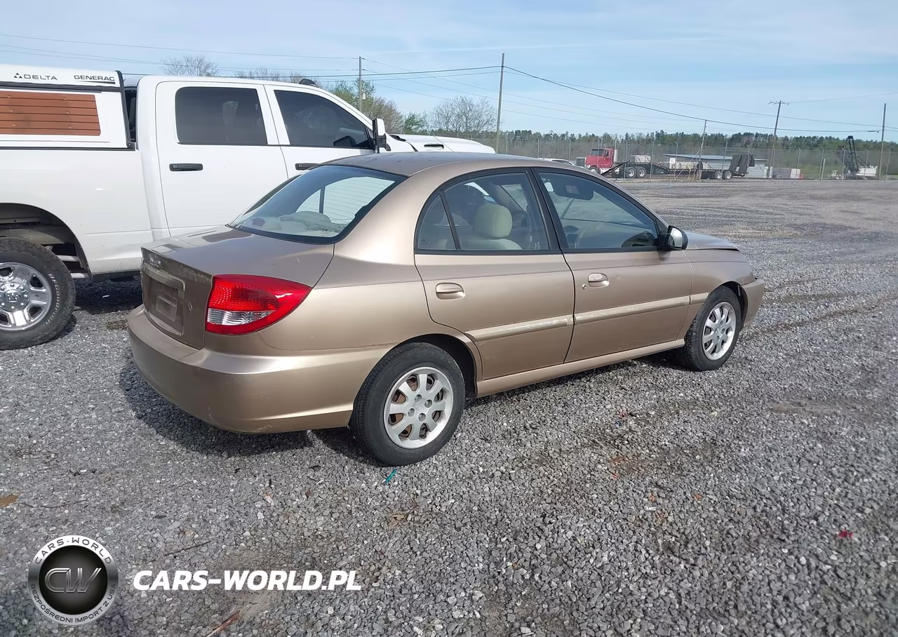 2004 Kia Rio VIN:KNADC125246320363 - 4