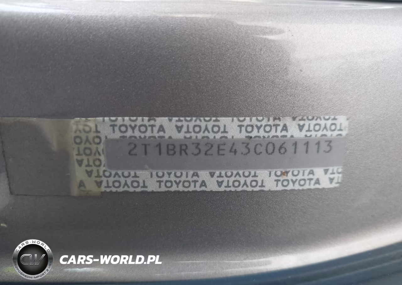 2003 Toyota Corolla Le VIN:2T1BR32E43C061113 - 18