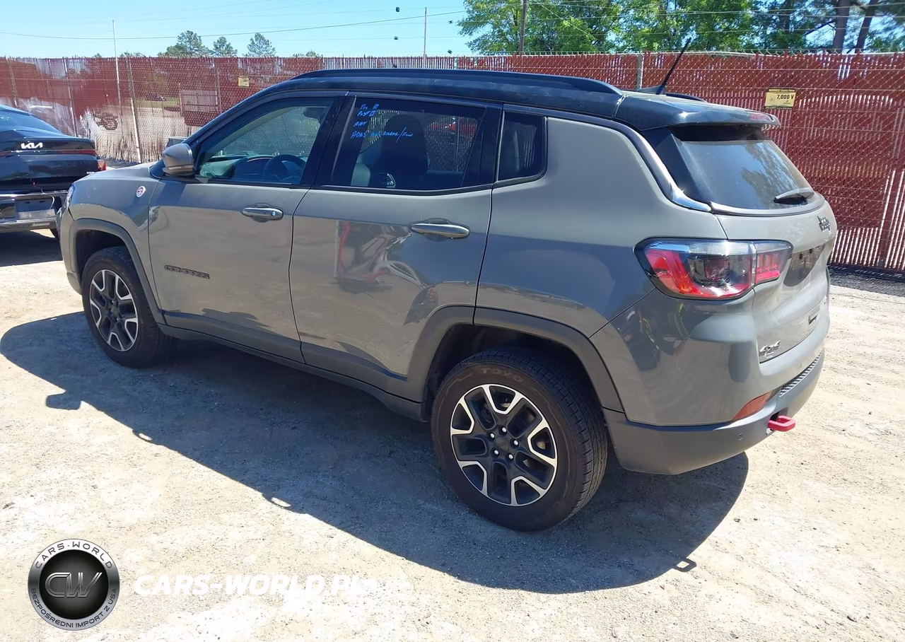 2021 Jeep Compass Trailhawk 4X4 VIN:3C4NJDDB9MT574689 - 3