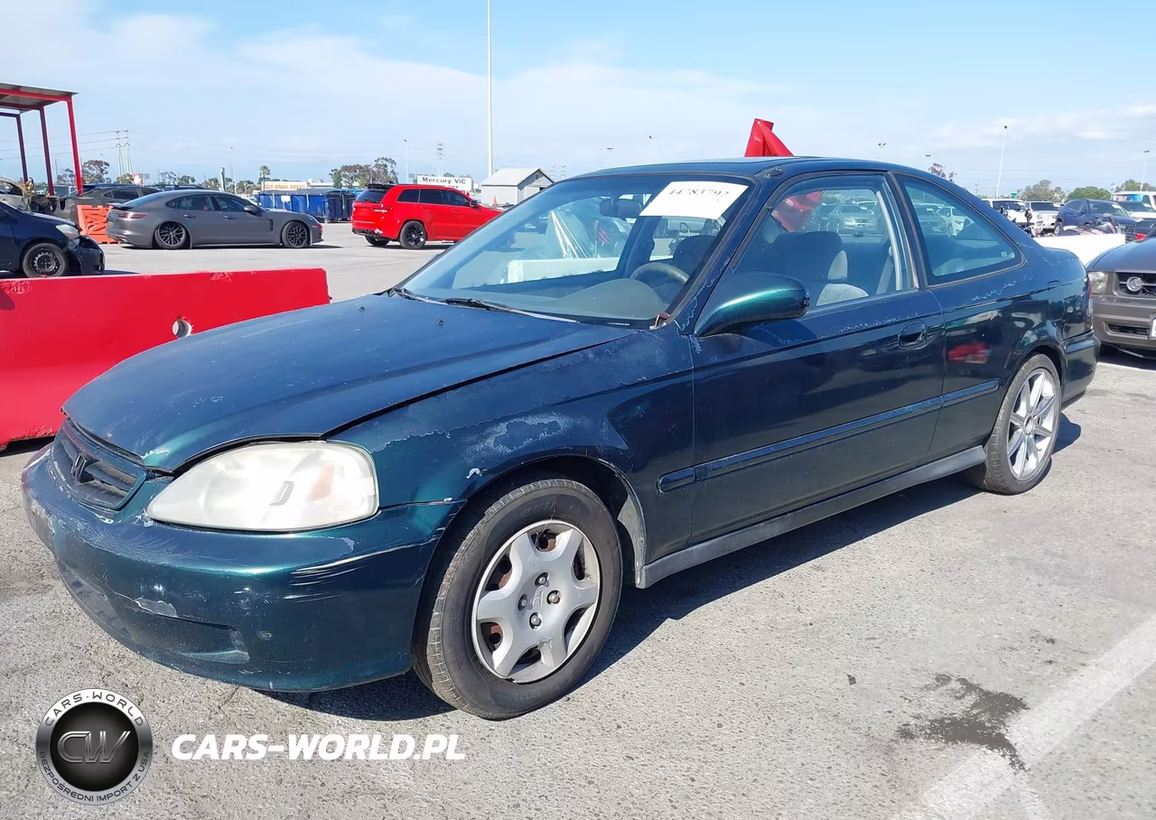 2000 Honda Civic Ex VIN:1HGEJ8244YL123961 - 2
