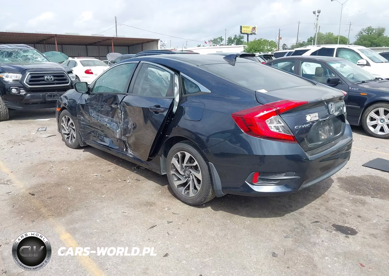 2017 Honda Civic Ex VIN:19XFC2F71HE053858 - 3
